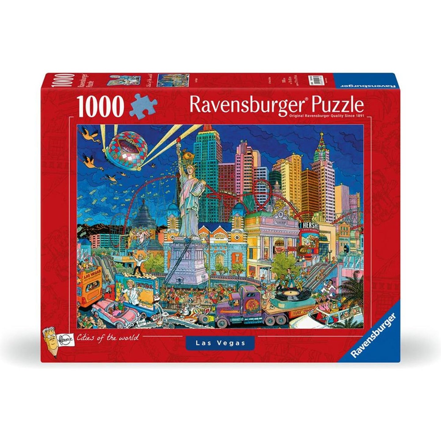 Ravensburger Puzzle Fleroux Las Vegas 1000 pièces