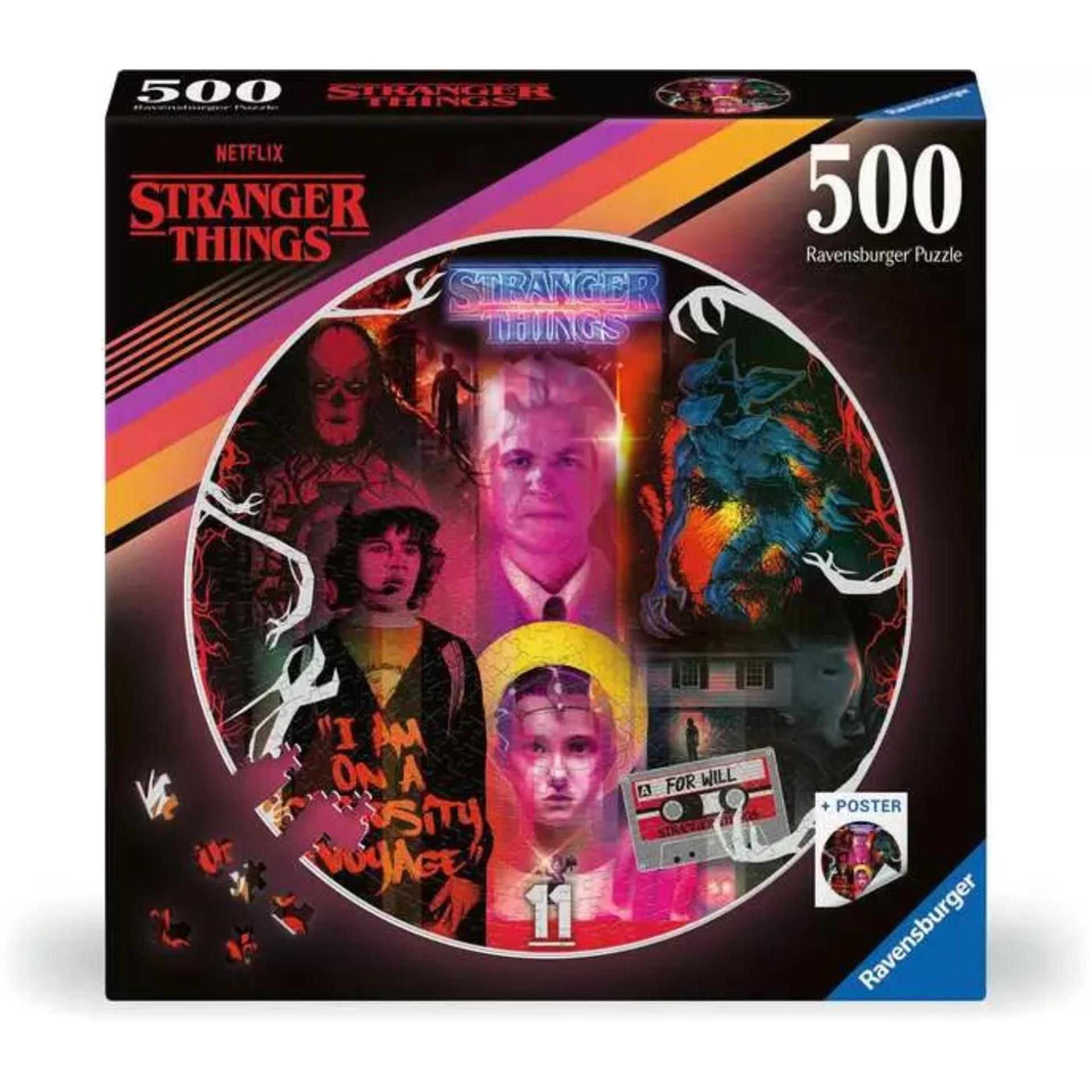 Ravensburger puzzle rond choses étranges 500 pièces