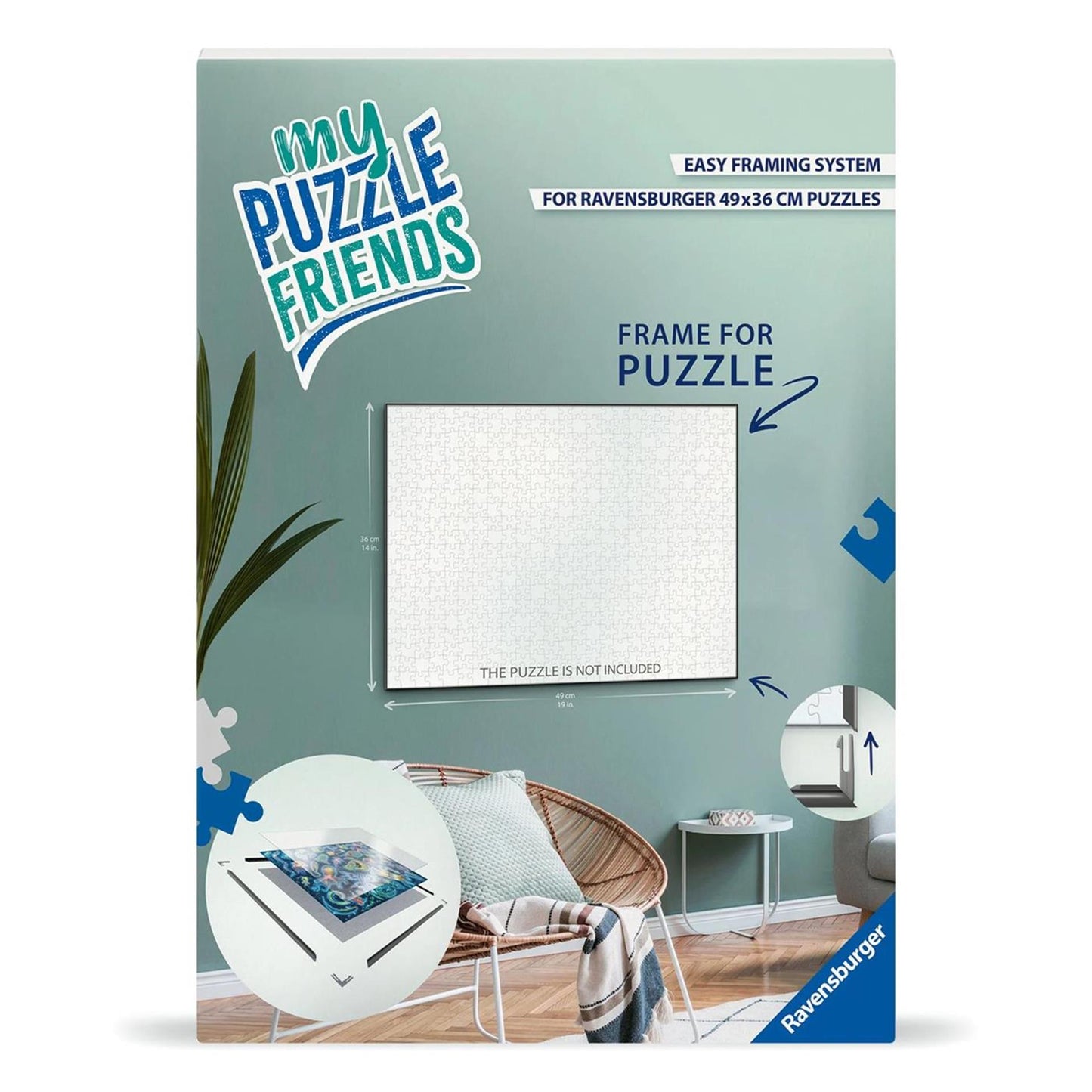 Ravensburger liste de puzzles 500 pièces puzzle blanc