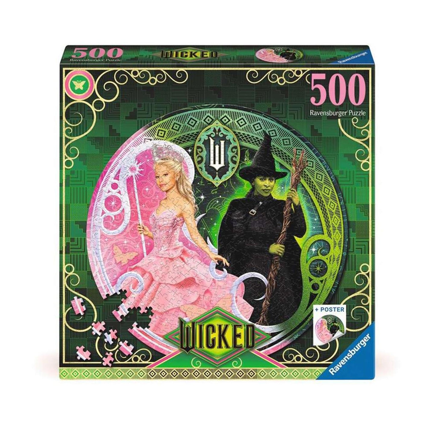 Ravensburger puzzle rond méchant 500pcs