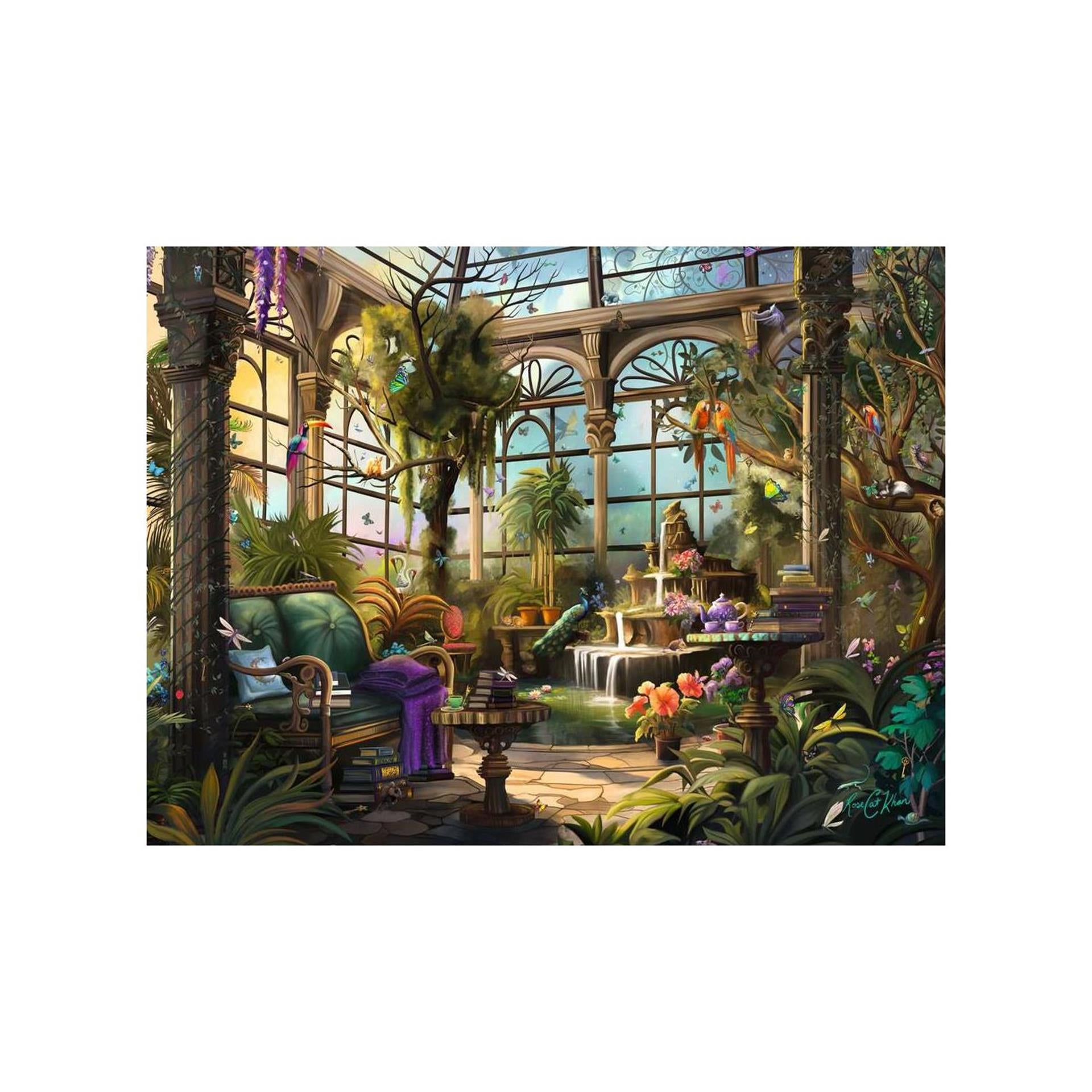 Ravensburger puzzle la serre - 1500 pcs.