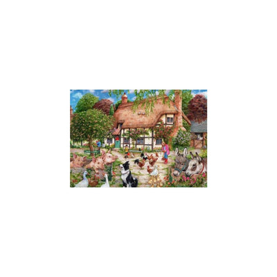 Ravensburger puzzle Cottage Farm - 1000 pcs.