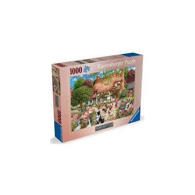 Ravensburger puzzle Cottage Farm - 1000 pcs.