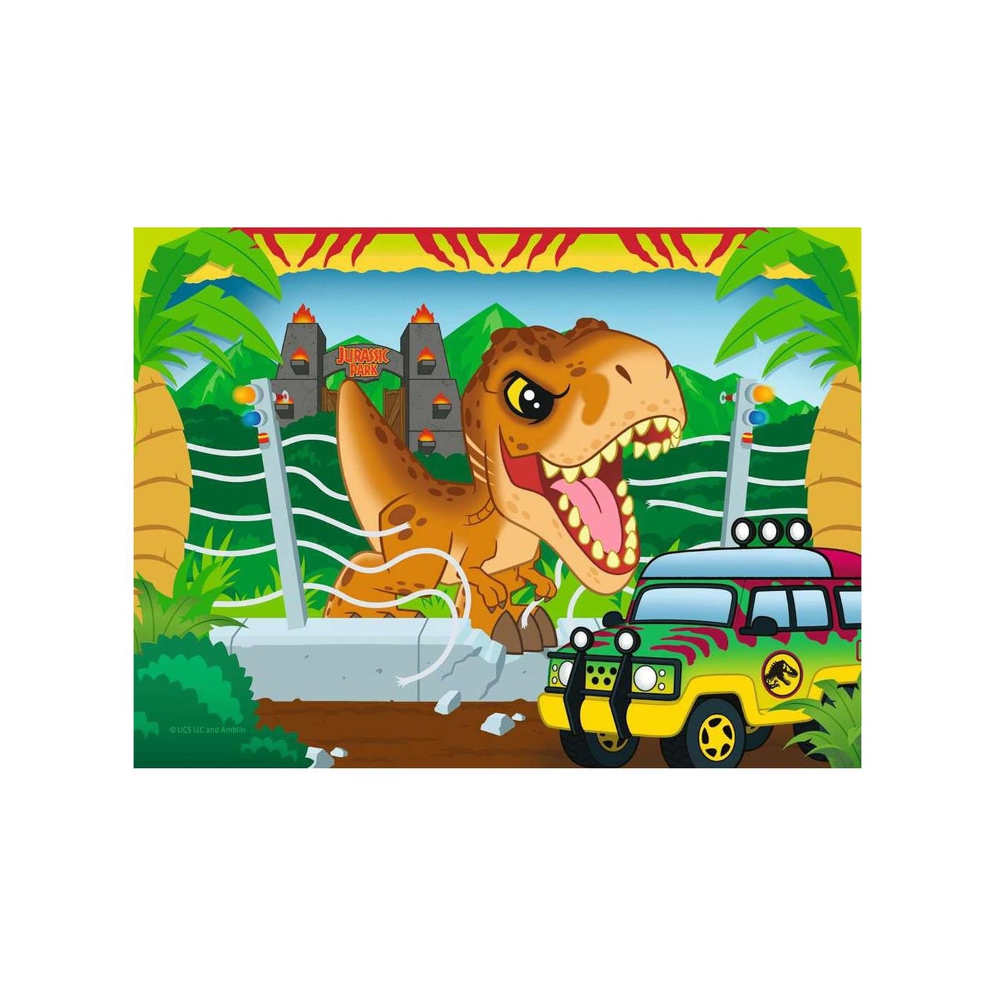 Ravensburger puzzle Jurassic World Explorers - 4 puzzles