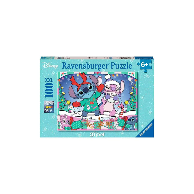 Ravensburger puzzle Disney Stitch Noël 100 pcs