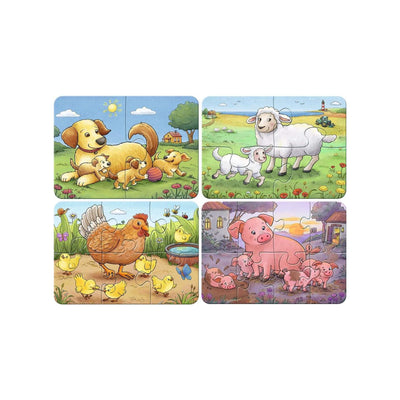 Ravensburger Jigsaw Puzz mes premiers puzzles 4in1 Farm Animals Familles