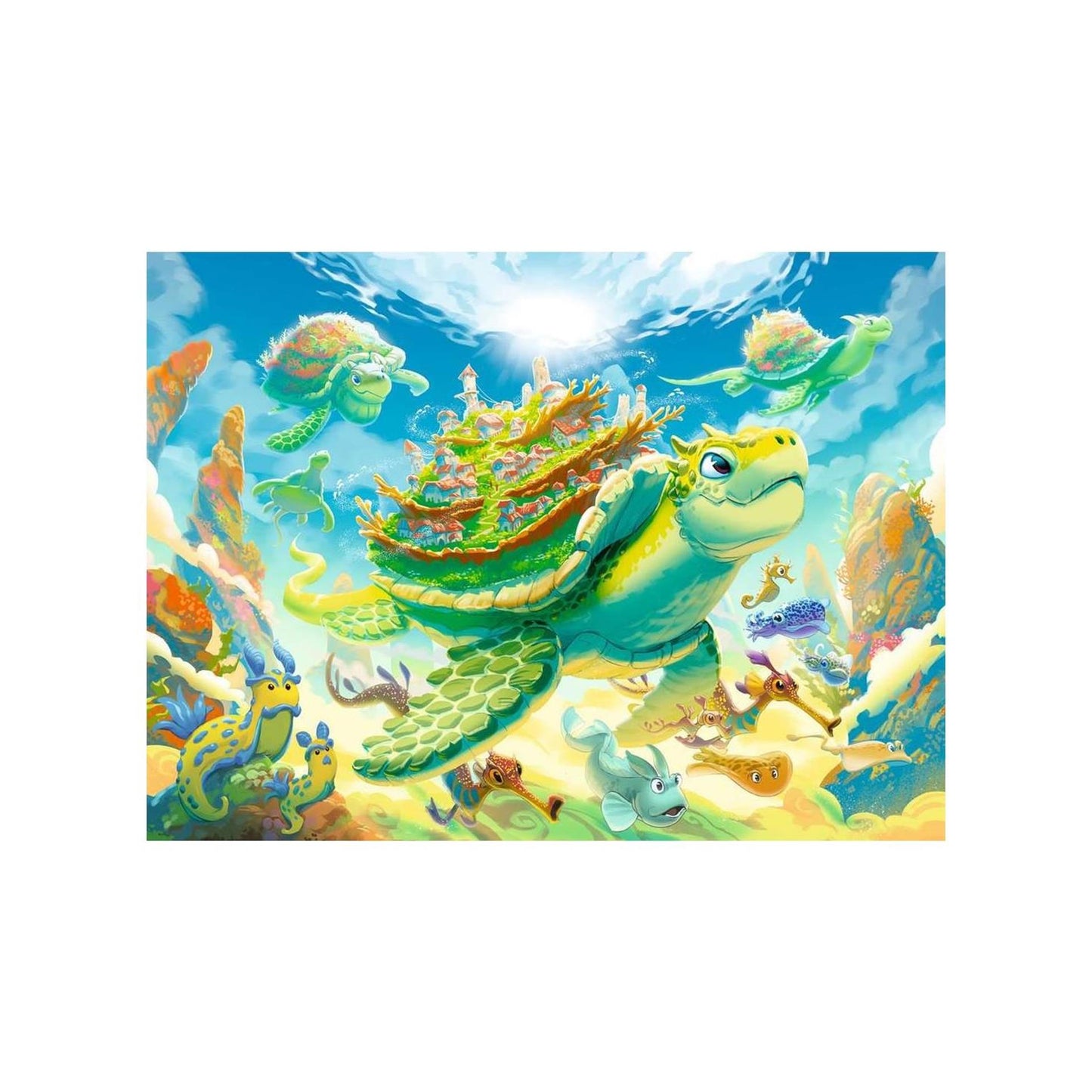 Ravensburger Jigsaw Puzzle XXL Fantasy World, 200st.