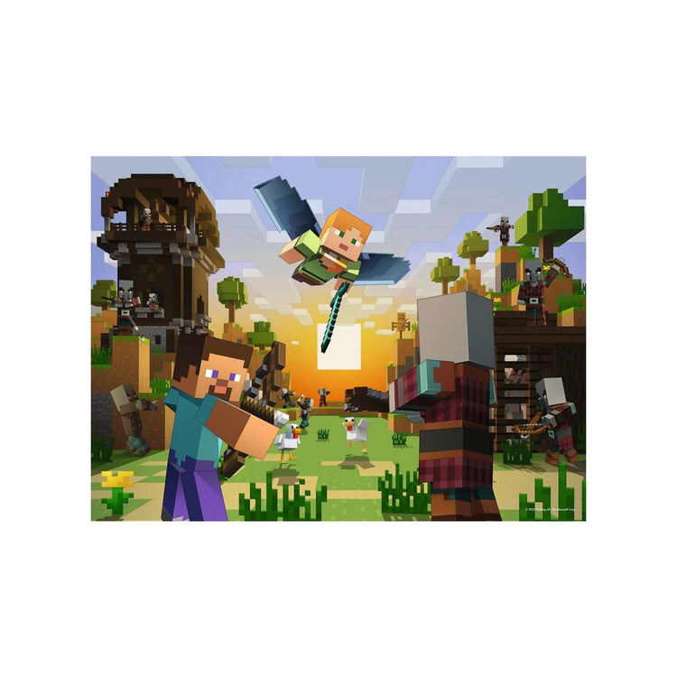 Ravensburger puzzle minecraft - 150 pcs. XXL