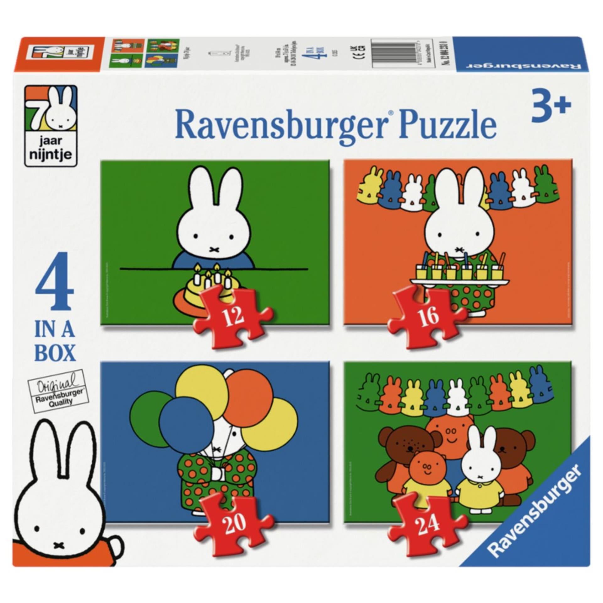 Ravensburger Legwagzel 4in1 Miffy 70 ans