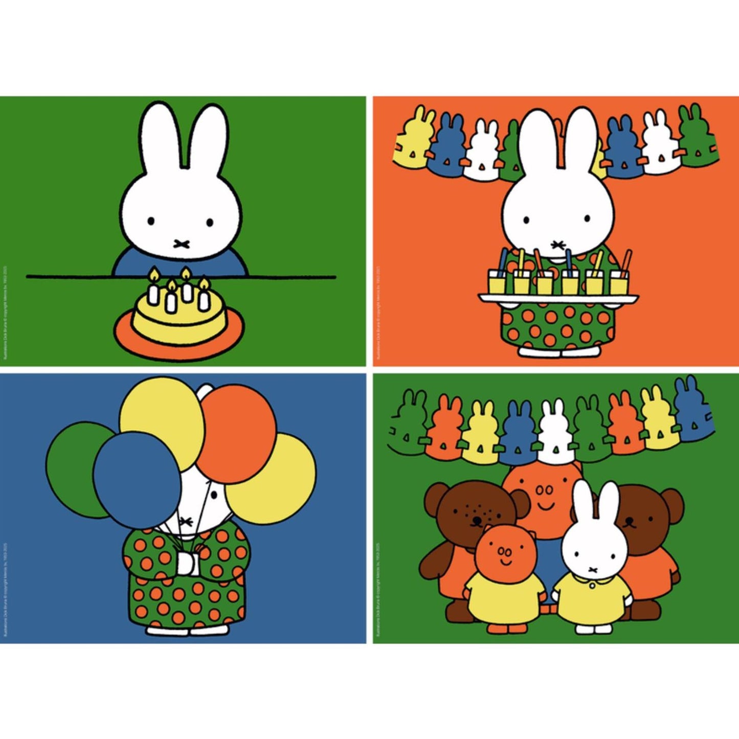 Ravensburger Legwagzel 4in1 Miffy 70 ans