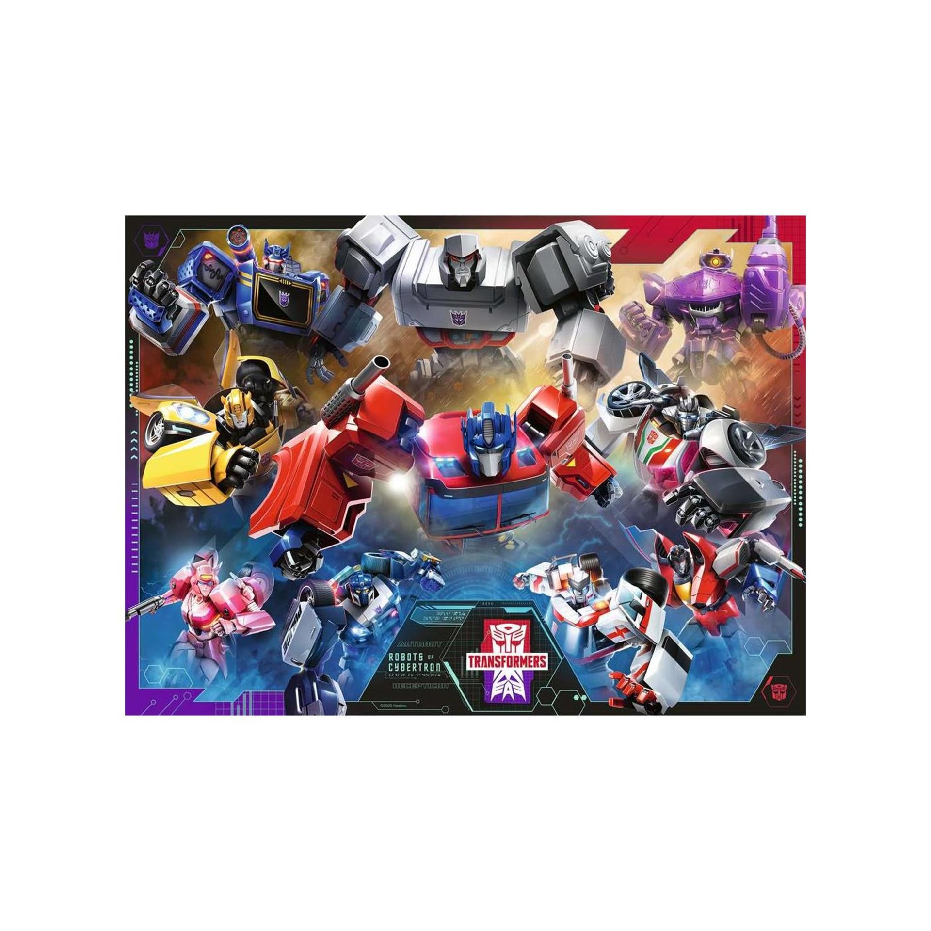Ravensburger puzzle transformateurs - 100 pcs. XXL
