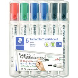 Marqueur pour tableau blanc Staedtler 351 wp6 x assortiment de couleurs 171 g