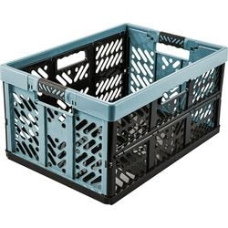 Range-caisse pliable bleu 1029768 45l