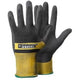 Gants de précision tegera 8802-7 nitrile, nylon noir