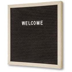Tableau à lettres showdown leb30x30 640 g noir