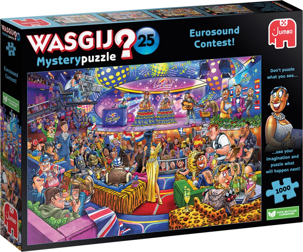 Était le mystère de Gravy 25 - Concours EuroSound! Puzzle, 1000st.