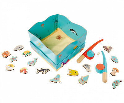 Jeu de poisson en bois eichhorn