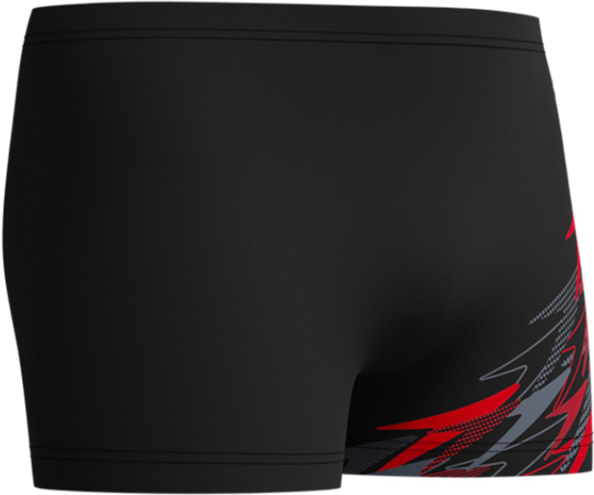 Speedo medley logo aqua short de bain sport homme - bleu rouge