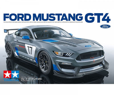 Tamiya modèle kit voiture - 24354 ford mustang gt4 plastique - 1:24 - modélisme