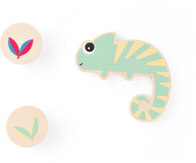 Chasse aux couleurs du caméléon Bs Toys