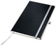 Carnet style Leitz a5 vierge - avec couverture souple - noir satiné