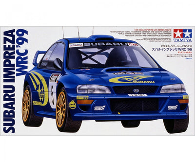 Tamiya modèle kit voiture - 24218 subaru impreza wrc '99 plastique - 1:24 - modélisme