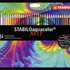 Crayons de couleur Aquacolor Stabilo Arty Penny, 36e.