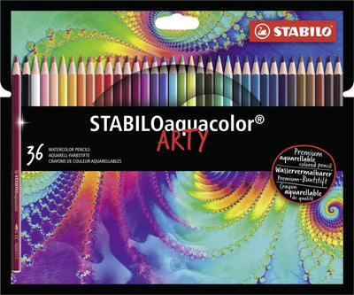 Crayons de couleur Aquacolor Stabilo Arty Penny, 36e.