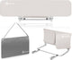 Lionelo lora - barrière de lit xl - pliable portable - extra longue 150 cm - installation facile - universelle - matériau de haute qualité
