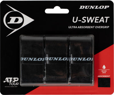 Dunlop - grip u-sweat ogrip blk 3pcs blister unisexe grip - noir