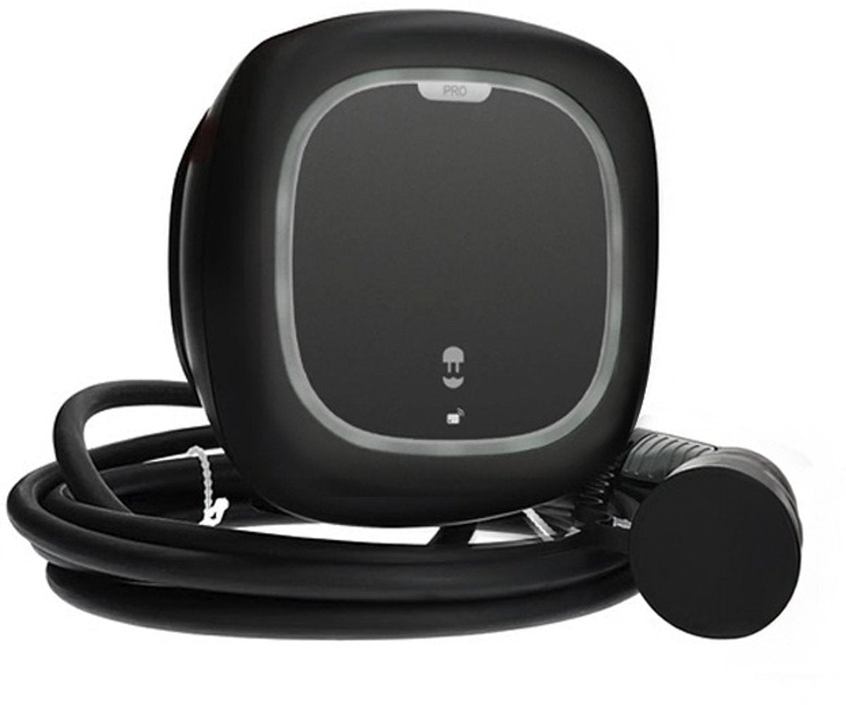 Wallbox pulsar pro - borne de recharge - 22 kW - câble fixe 5 mètres - RFID
