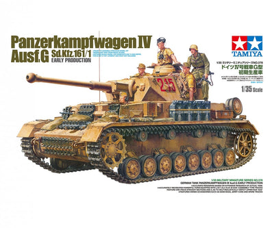 Maquette Tamiya véhicules militaires - 35378 Panzerkampfwagen IV Ausf. g sd.kfz. 161 1 première prod. plastique - 1:35 - modélisme