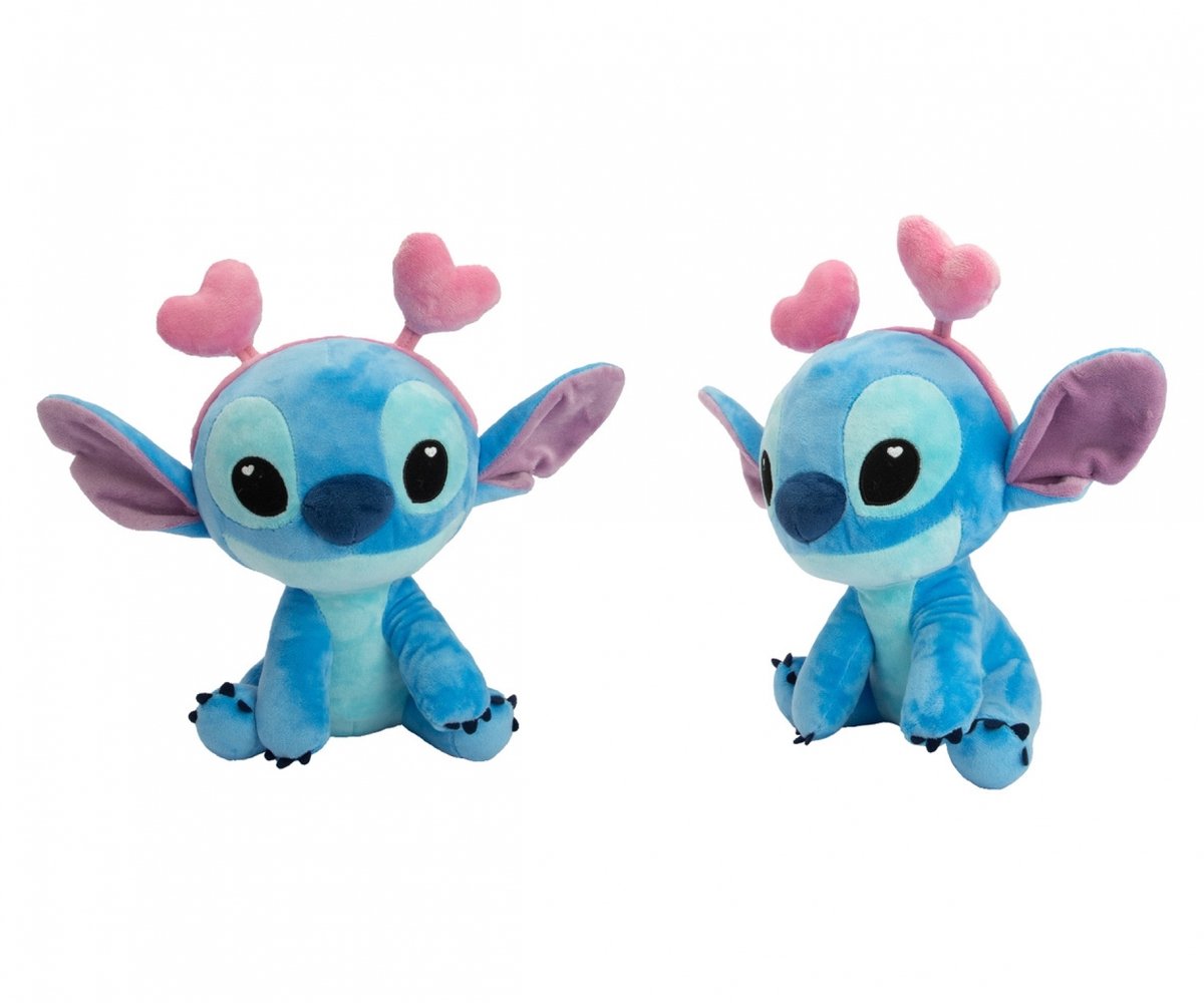 Lilo Stitch Stitch Love peluche unisexe - bleu - standard