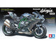 Tamiya modèle kit voiture - 14136 kawasaki ninja h2 carbone plastique - 1:12 - modélisme