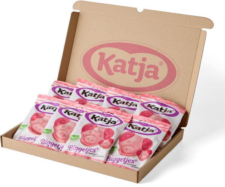 Porcelets Katja - bonbons mous - 8x 125g