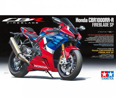 Tamiya modèle kit voiture - 14138 honda cbr1000rr-r fireblade sp plastique - 1:12 - modélisme