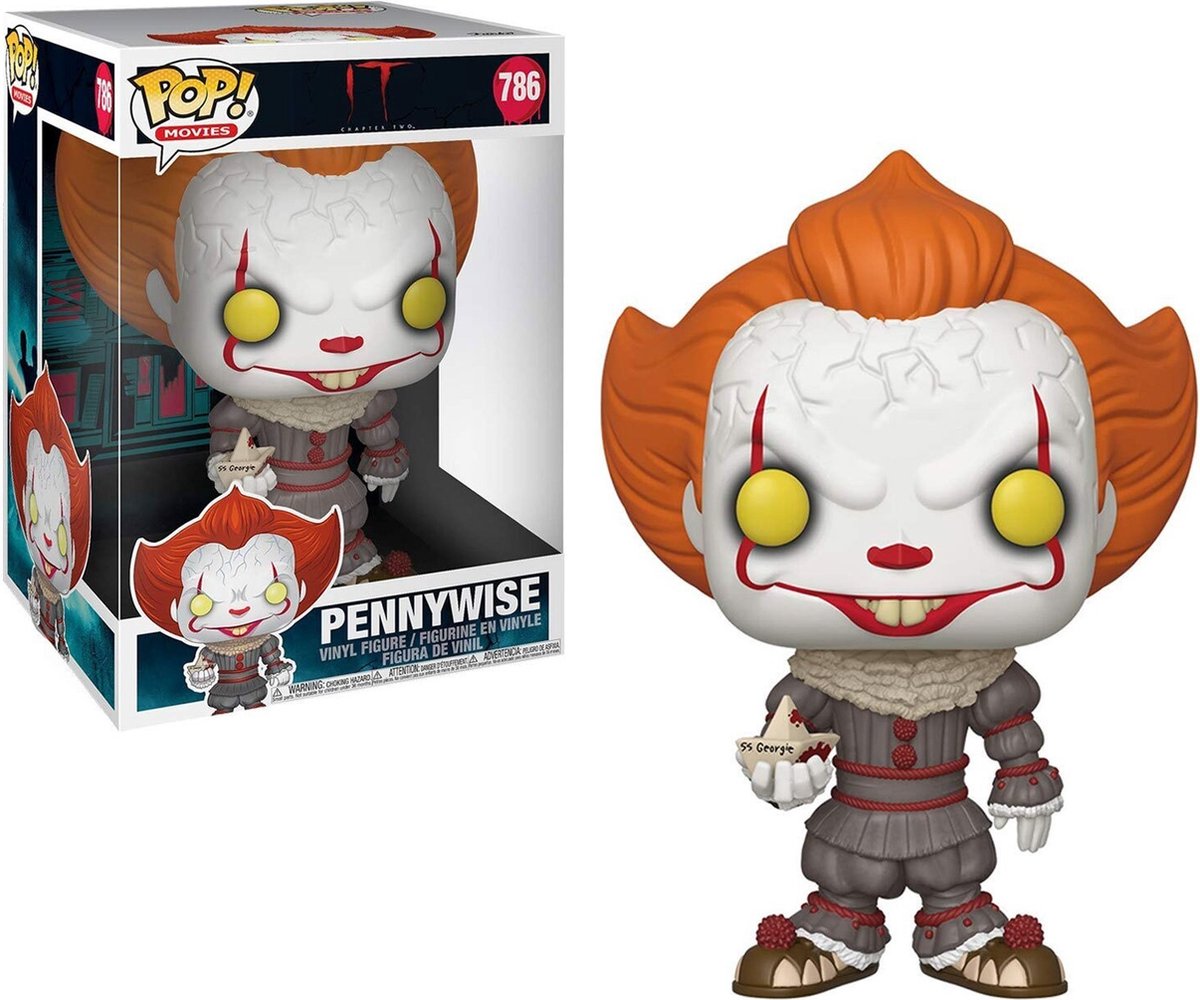 Funko Doll! Jumbo: It 2017 Pennywise avec bateau