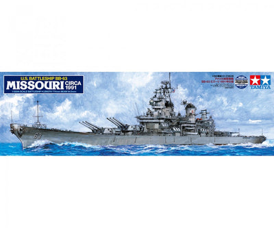 Maquette de véhicule militaire Tamiya - 78029 us schlacht. bb-63 missouri (#039) plastique - 1:350 - maquette