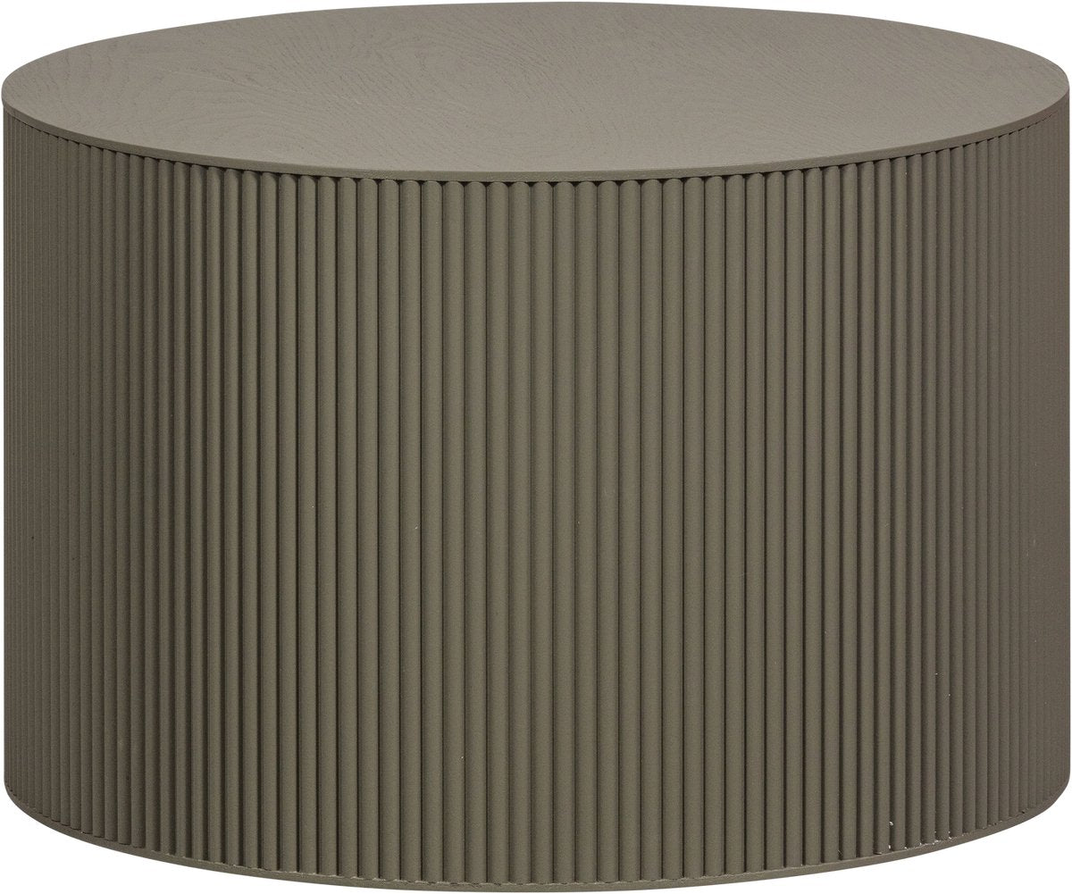 Table d'appoint Woood sanne - mdf - vert militaire - 40x60x60