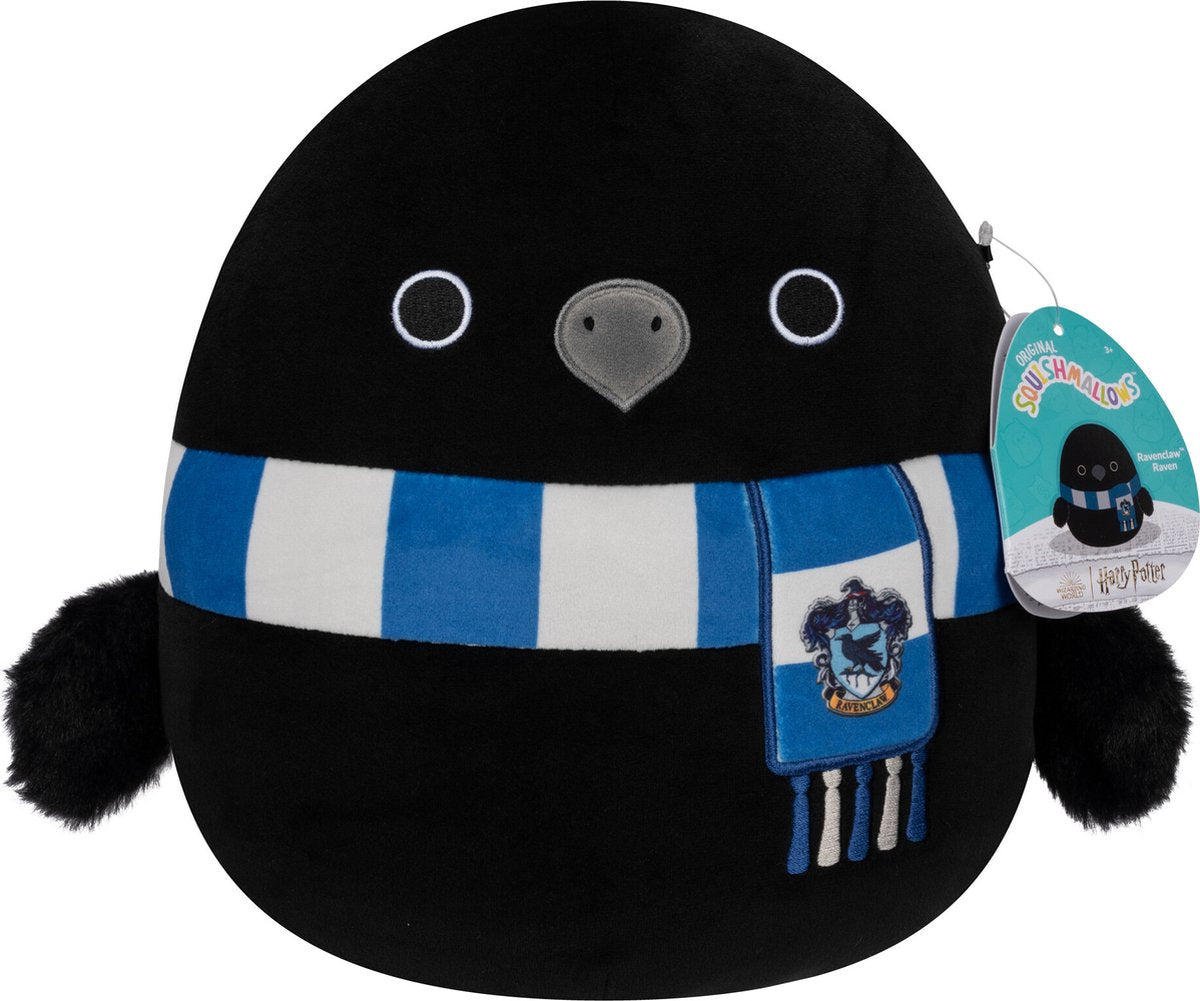 Squishmallows peluche moyenne 25 cm corbeau Serdaigle