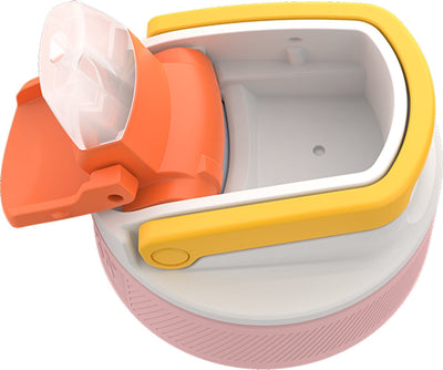 Kambukka - couvercle de bouteille d'eau avec paille - multipack lagon rose