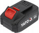Série Yato yt-828463 - Batterie Li-ion 18 V - 4,0 Ah - Système de protection contre la surchauffe