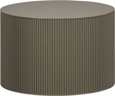 Table d'appoint Woood sanne - mdf - vert militaire - 40x60x60