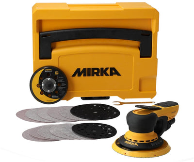 Mirka Deros II | 5650 | Ponceuse excentrique 125 150 mm | orbite 5.0 | cas - mid5650404ca
