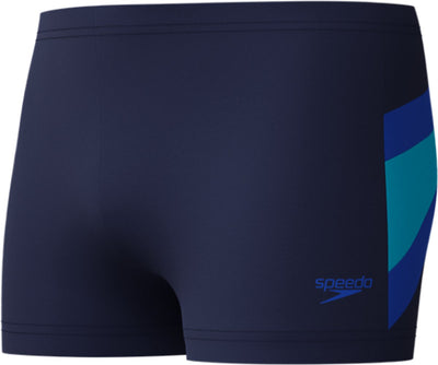 Speedo hyperboom aquashort maillot de bain sport homme bleu marine