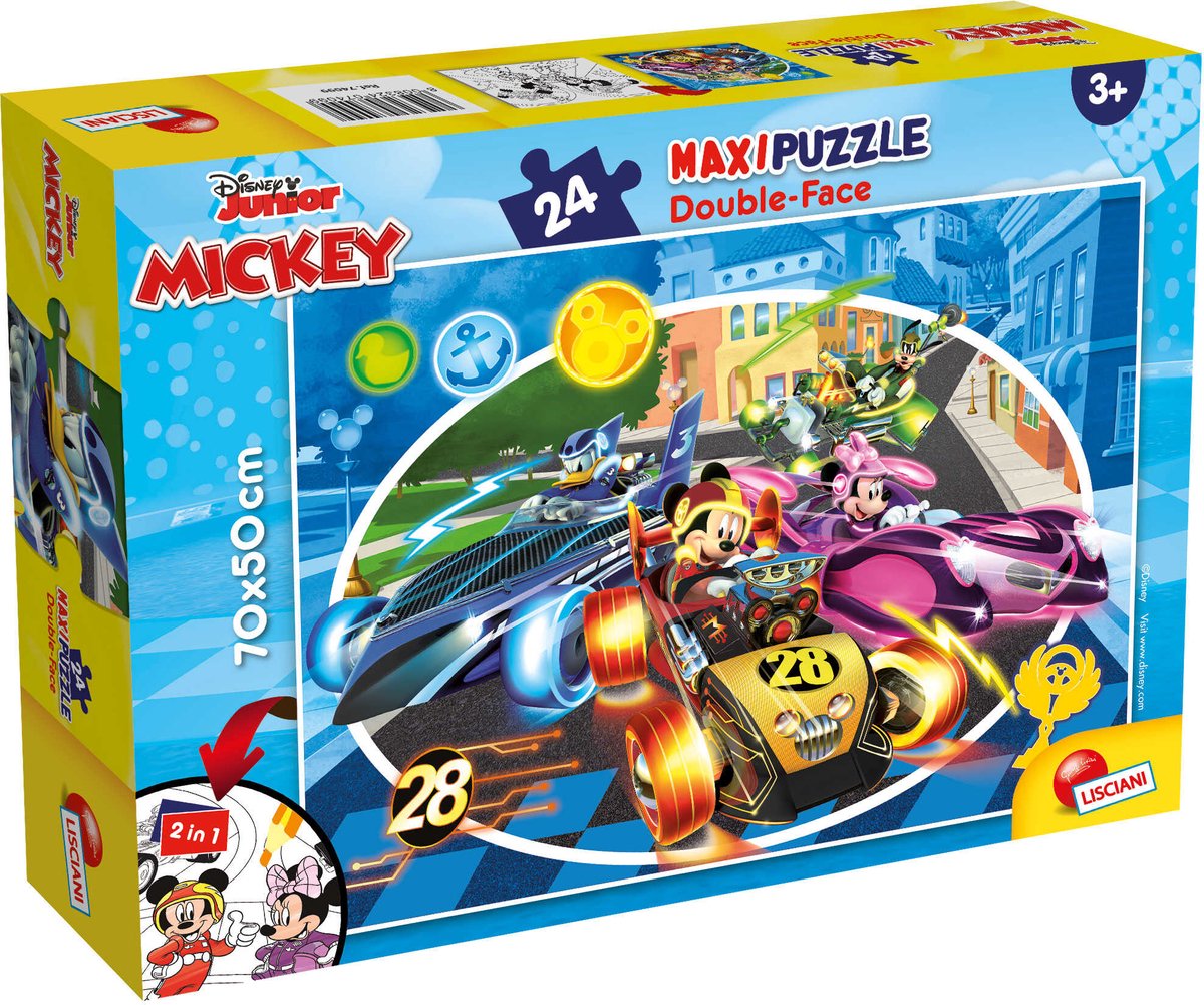 Lisciani Disney puzzle df maxi étage 24 mickey