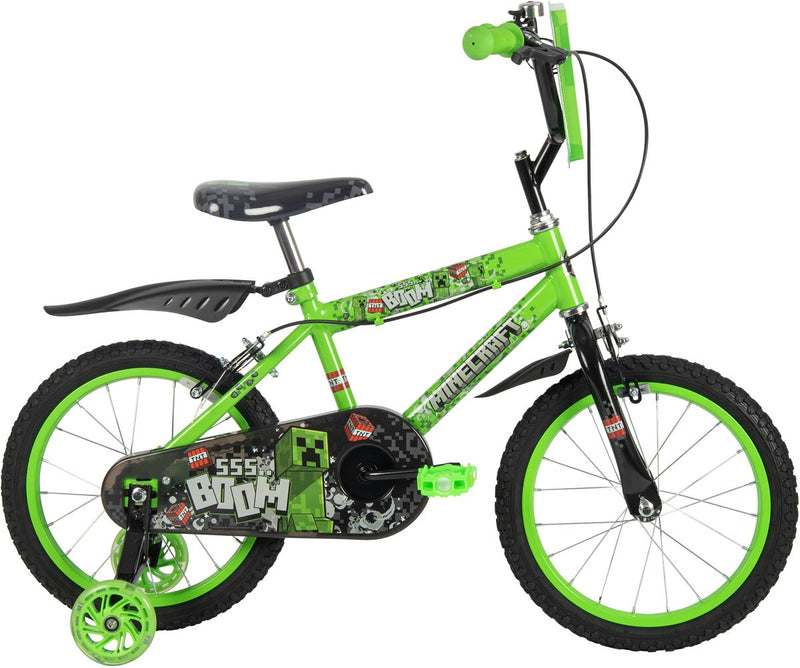 Vélo pour enfants Huffy Minecraft 16 pouces - vert