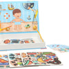 Livre magnétique - tenues garçon, 59 pcs.