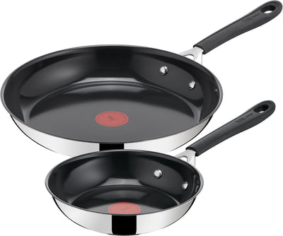 Jamie Oliver by Tefal Easy Cook Ceramic - Set de poêles à frire - 20 28 cm - sans PFAS - céramique - convient à toutes les sources de chaleur