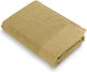 Walra serviette de bain popcorn en coton doux - jaune - 50x100